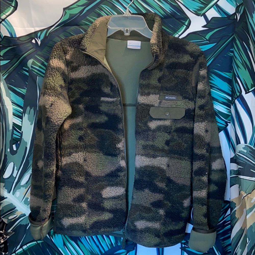 Columbia Camo Fleece Jacket
